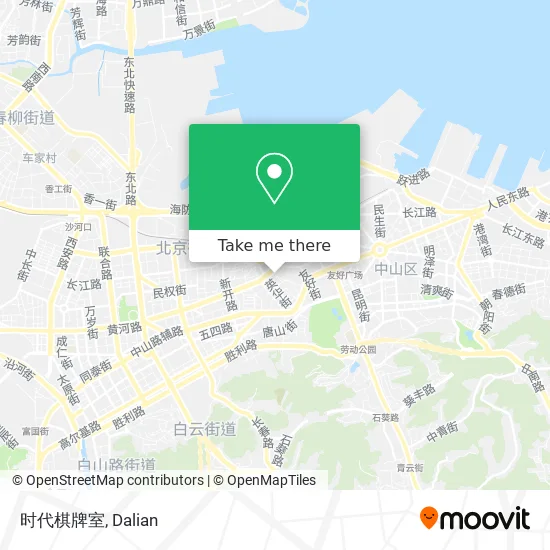 时代棋牌室 map