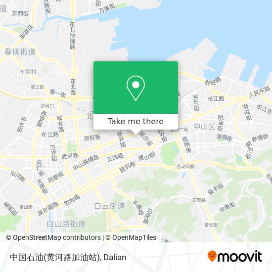 中国石油(黄河路加油站) map