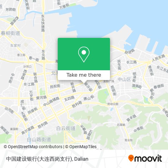 中国建设银行(大连西岗支行) map