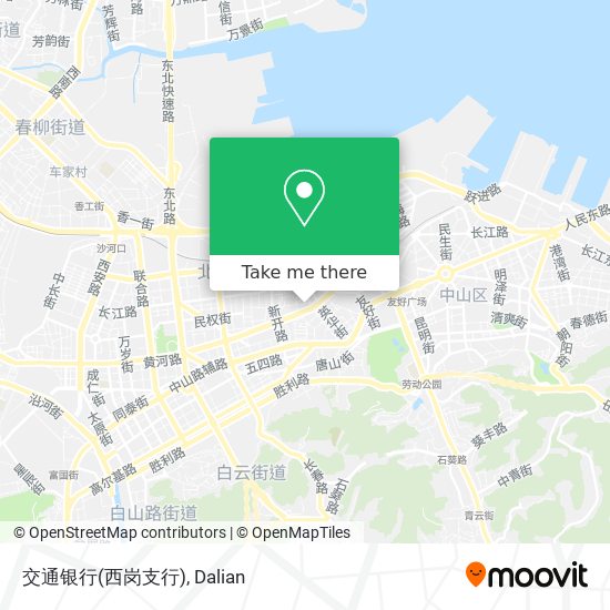 交通银行(西岗支行) map
