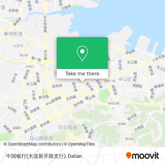 中国银行(大连新开路支行) map