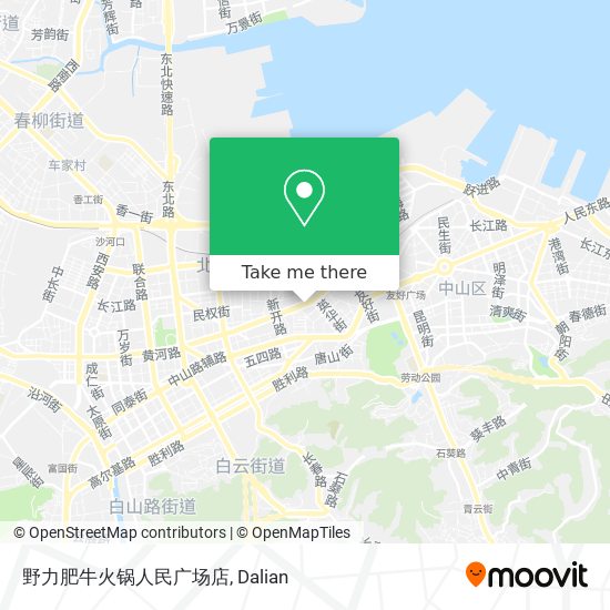野力肥牛火锅人民广场店 map