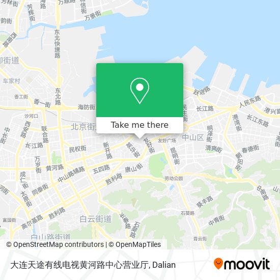大连天途有线电视黄河路中心营业厅 map