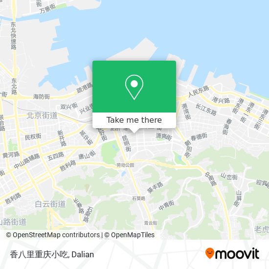 香八里重庆小吃 map