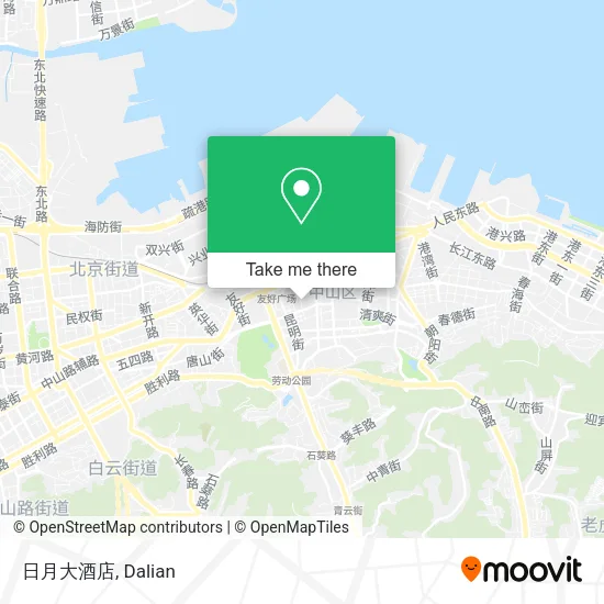 日月大酒店 map