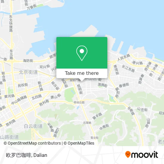 欧罗巴咖啡 map
