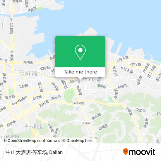 中山大酒店-停车场 map