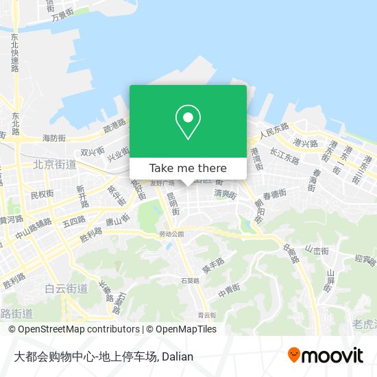 大都会购物中心-地上停车场 map