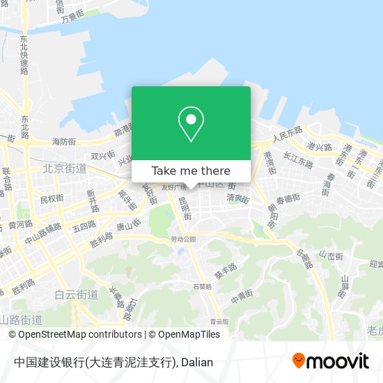 中国建设银行(大连青泥洼支行) map