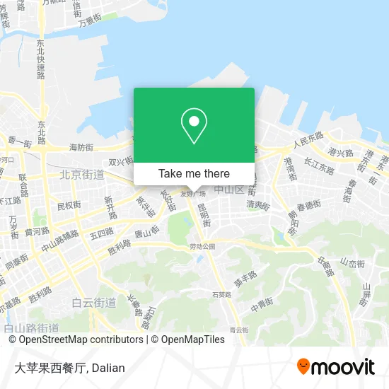 大苹果西餐厅 map