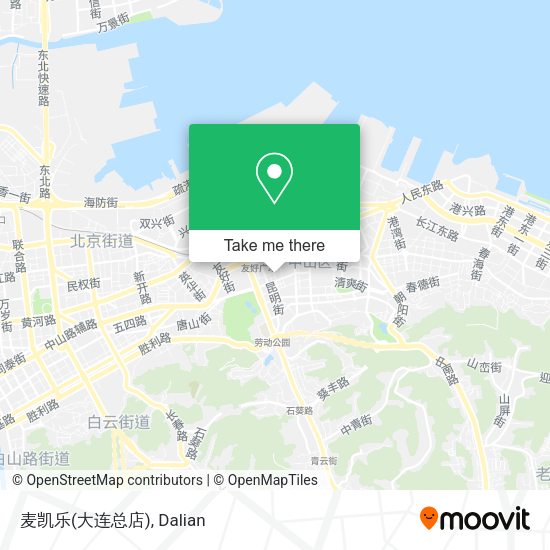 麦凯乐(大连总店) map