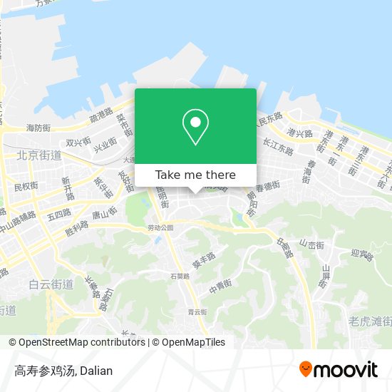 高寿参鸡汤 map