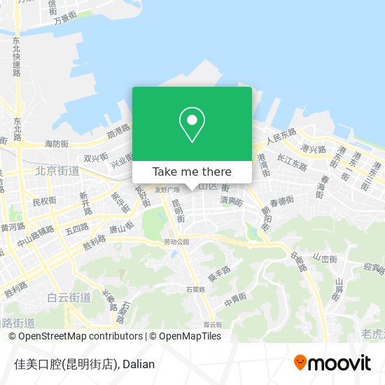佳美口腔(昆明街店) map