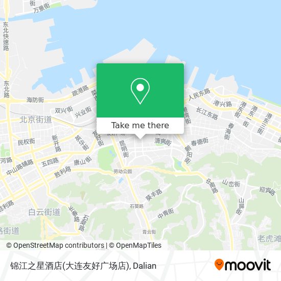 锦江之星酒店(大连友好广场店) map