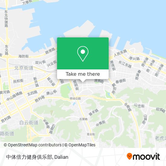 中体倍力健身俱乐部 map