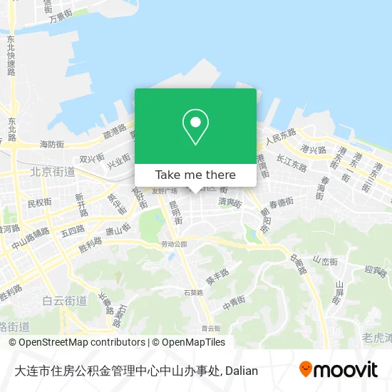 大连市住房公积金管理中心中山办事处 map