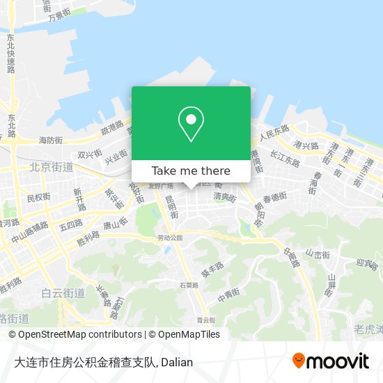 大连市住房公积金稽查支队 map