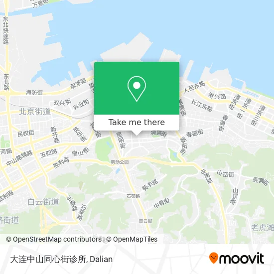大连中山同心街诊所 map