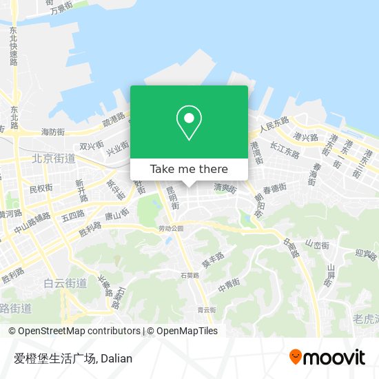 爱橙堡生活广场 map