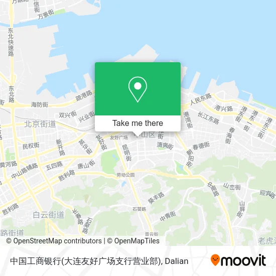 中国工商银行(大连友好广场支行营业部) map