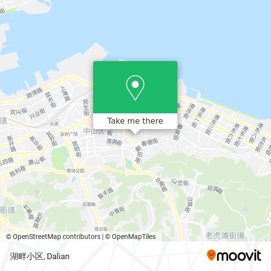 湖畔小区 map