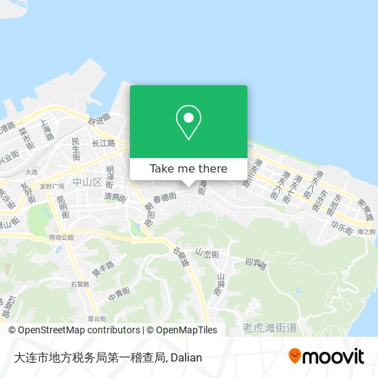 大连市地方税务局第一稽查局 map
