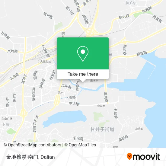 金地檀溪-南门 map