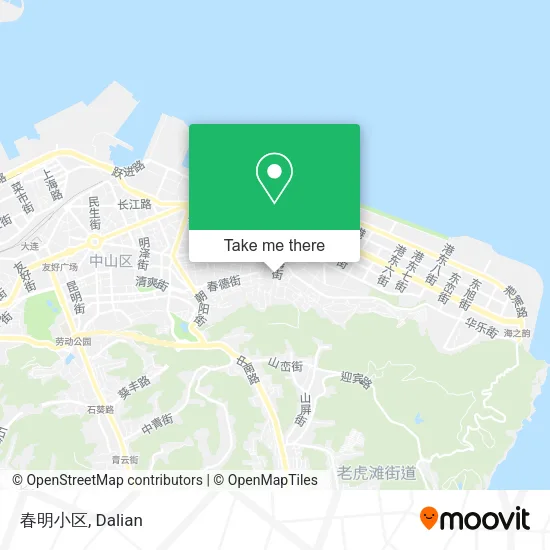 春明小区 map
