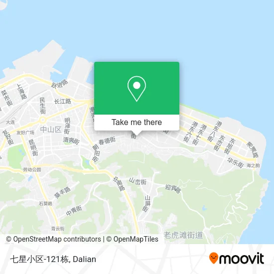 七星小区-121栋 map