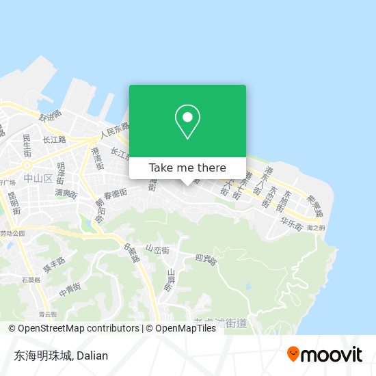 东海明珠城 map