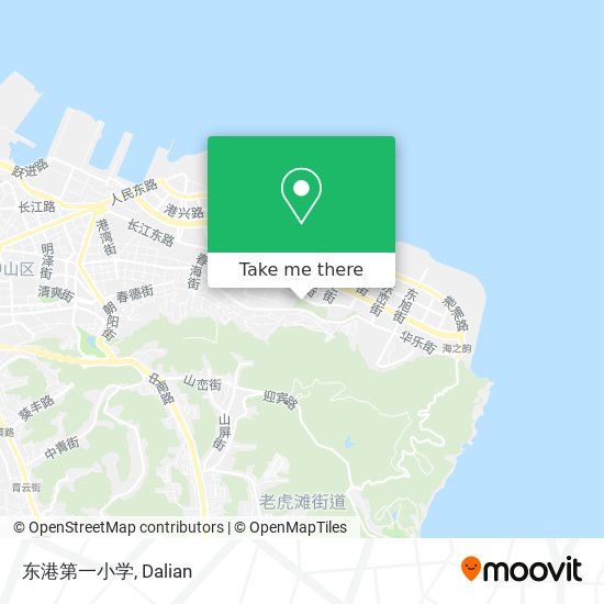 东港第一小学 map