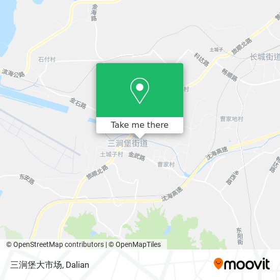三涧堡大市场 map