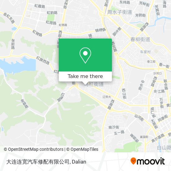 大连连宽汽车修配有限公司 map