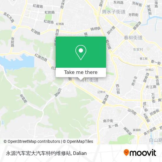 永源汽车宏大汽车特约维修站 map