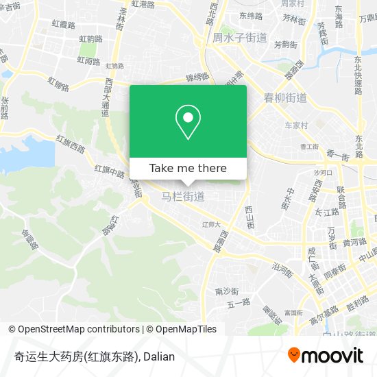 奇运生大药房(红旗东路) map