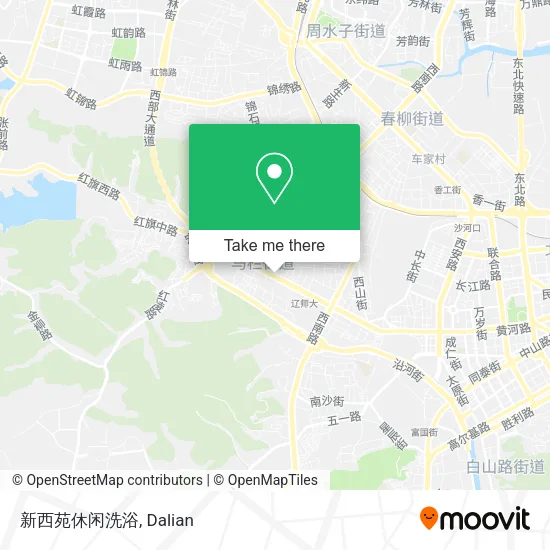新西苑休闲洗浴 map