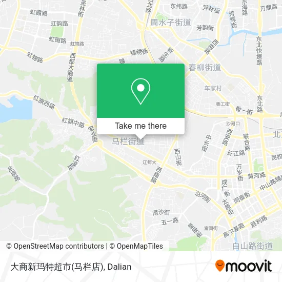 大商新玛特超市(马栏店) map