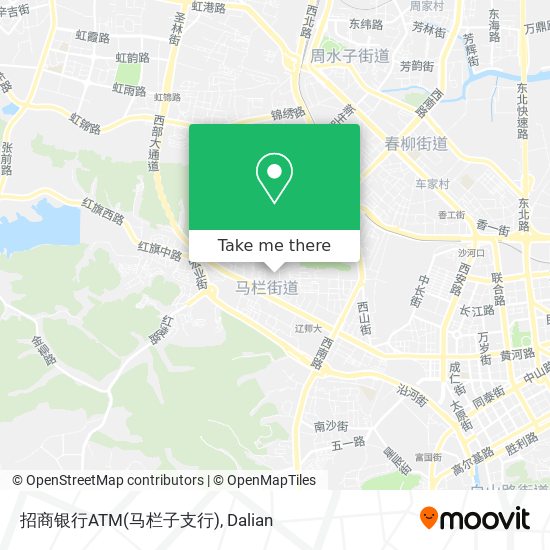 招商银行ATM(马栏子支行) map