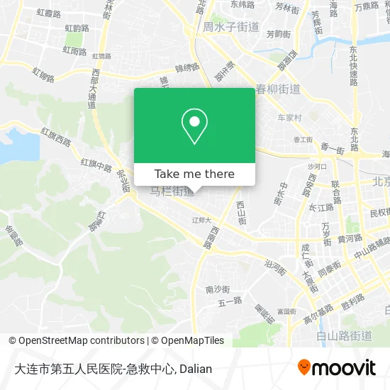 大连市第五人民医院-急救中心 map