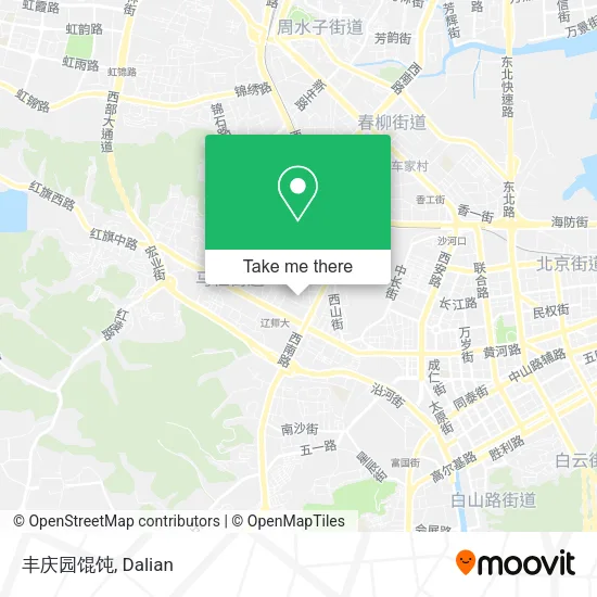 丰庆园馄饨 map
