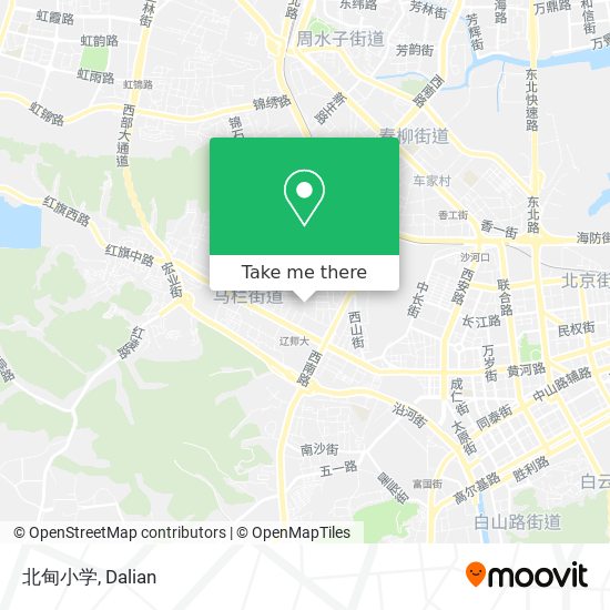 北甸小学 map