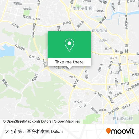 大连市第五医院-档案室 map