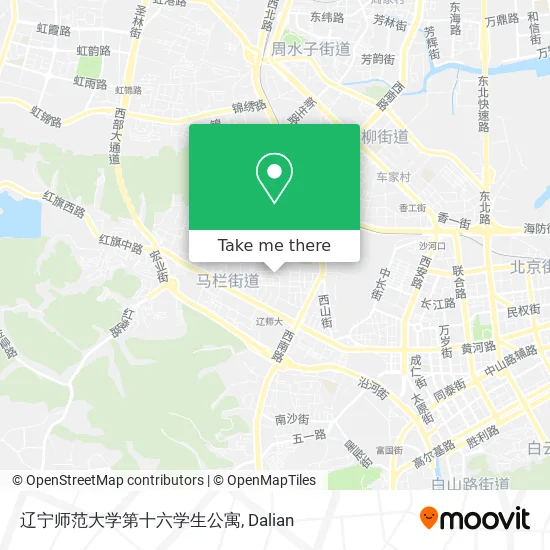辽宁师范大学第十六学生公寓 map
