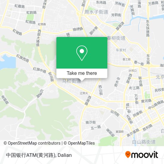 中国银行ATM(黄河路) map