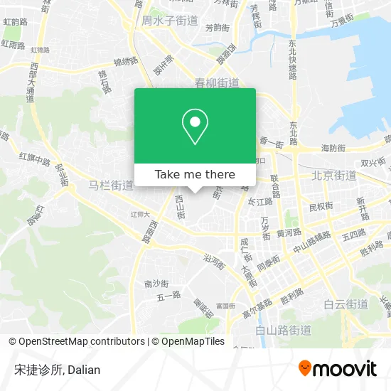 宋捷诊所 map