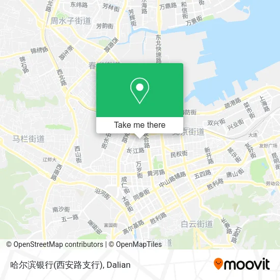 哈尔滨银行(西安路支行) map