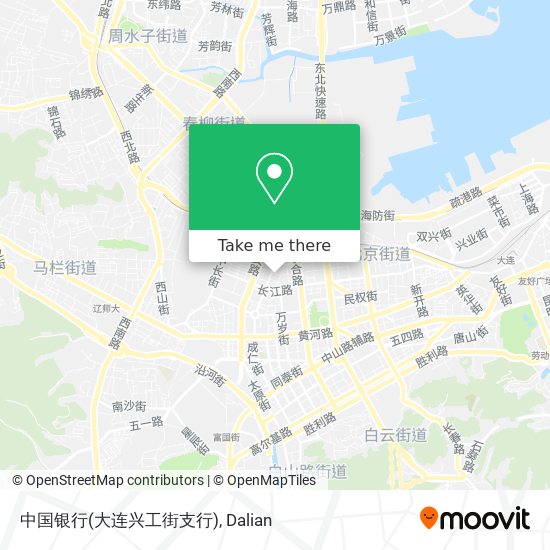 中国银行(大连兴工街支行) map