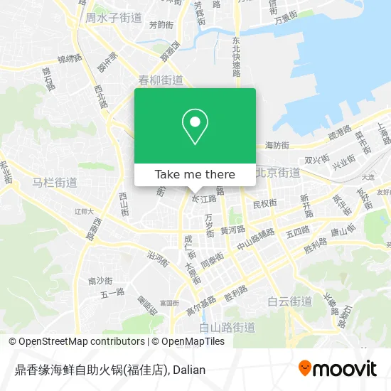 鼎香缘海鲜自助火锅(福佳店) map