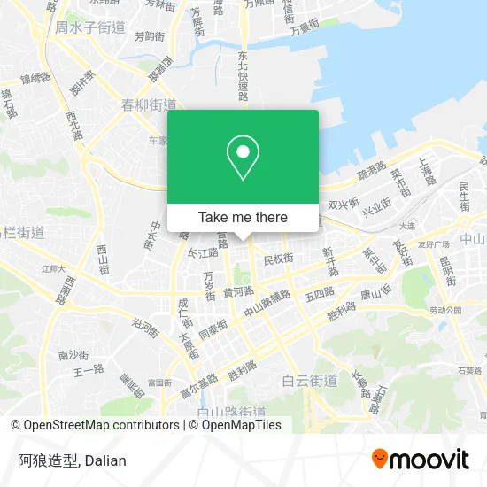 阿狼造型 map