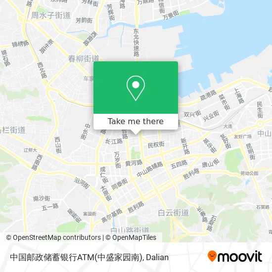 中国邮政储蓄银行ATM(中盛家园南) map